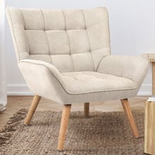 Winthrop Rubberwood Armchair